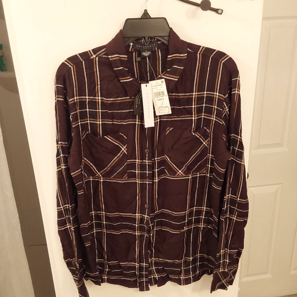 NEW Sanctuary long sleeve shirt